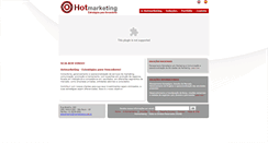 Desktop Screenshot of hotmarketing.com.br